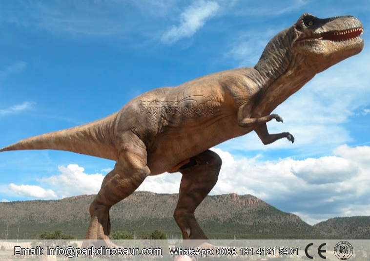 Gran estatua dinosaurio T-rex para Park